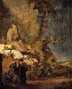 Cornelis Saftleven The Temptation of St Anthony Spain oil painting artist
